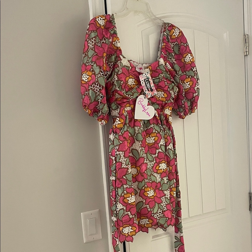 Buddy Love Pink Floral Dress